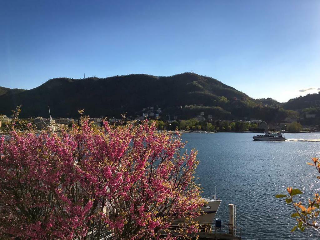 On The Lake Side Lake Como Bagian luar foto